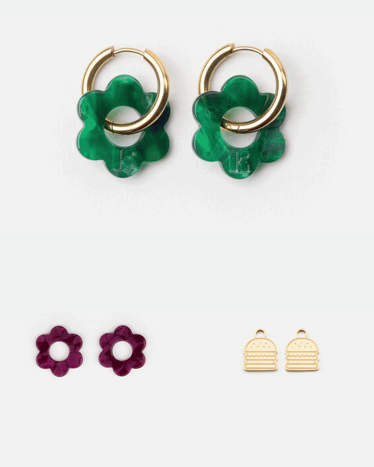 PACK 1 paire + 2 charms au choix
