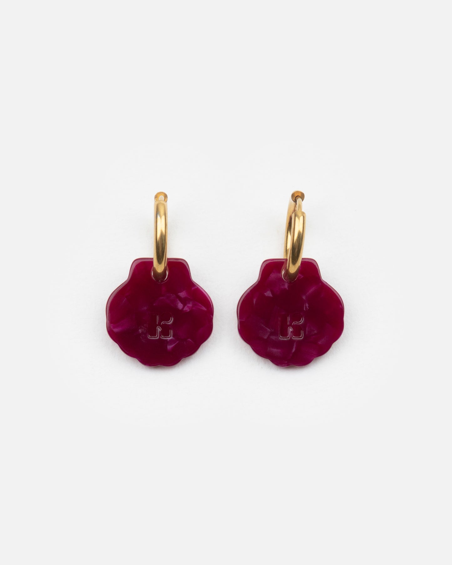 Boucles d'oreilles BABY MERMAID - Cerise -