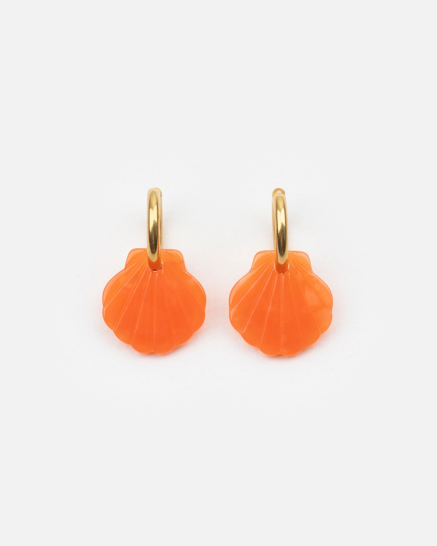 Boucles d'oreilles BABY MERMAID - Orange -