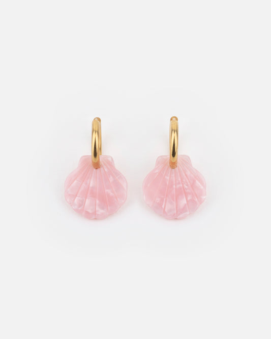 Boucles d'oreilles BABY MERMAID - Rose -