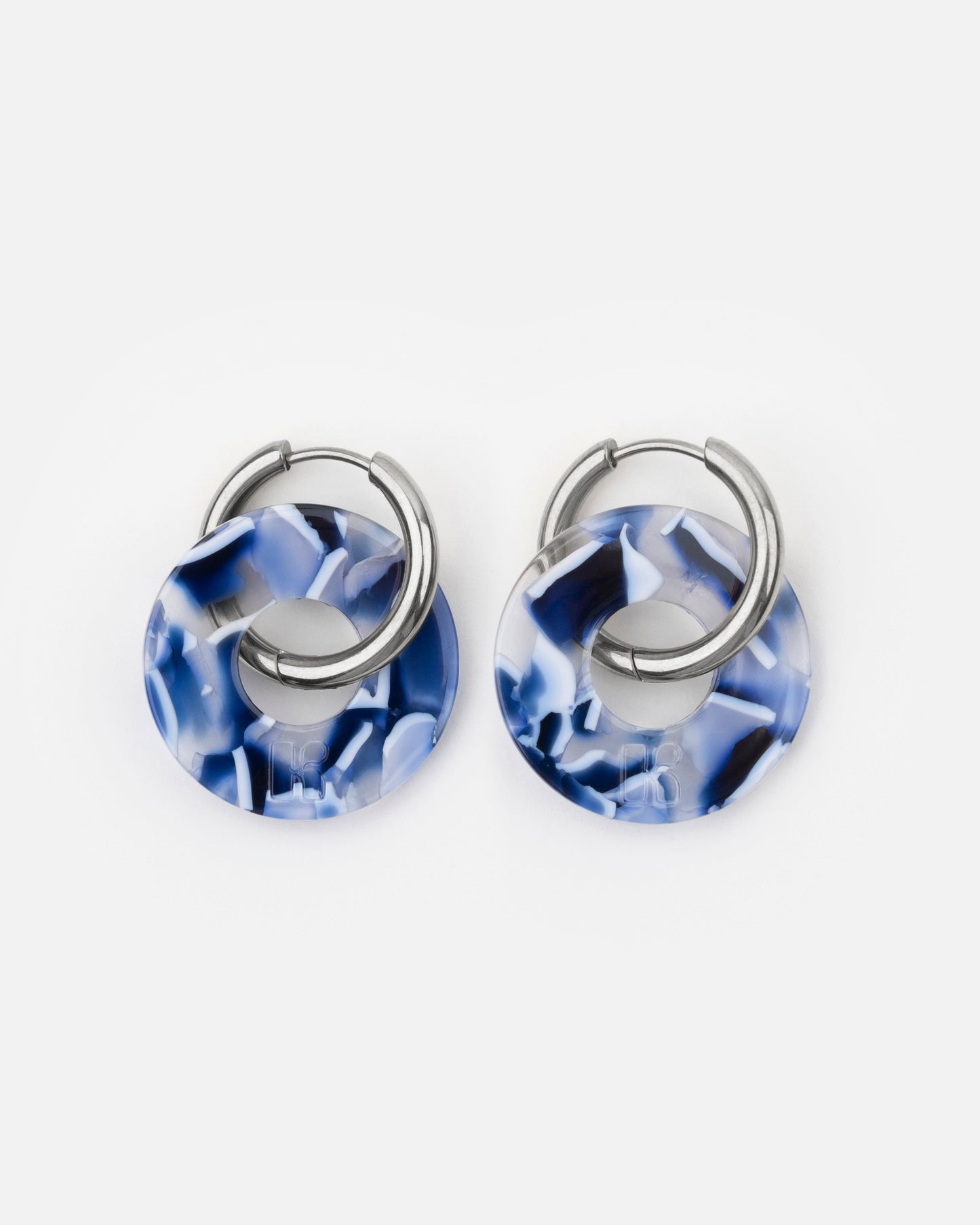 Boucles d'oreilles DONUTS - Océan -