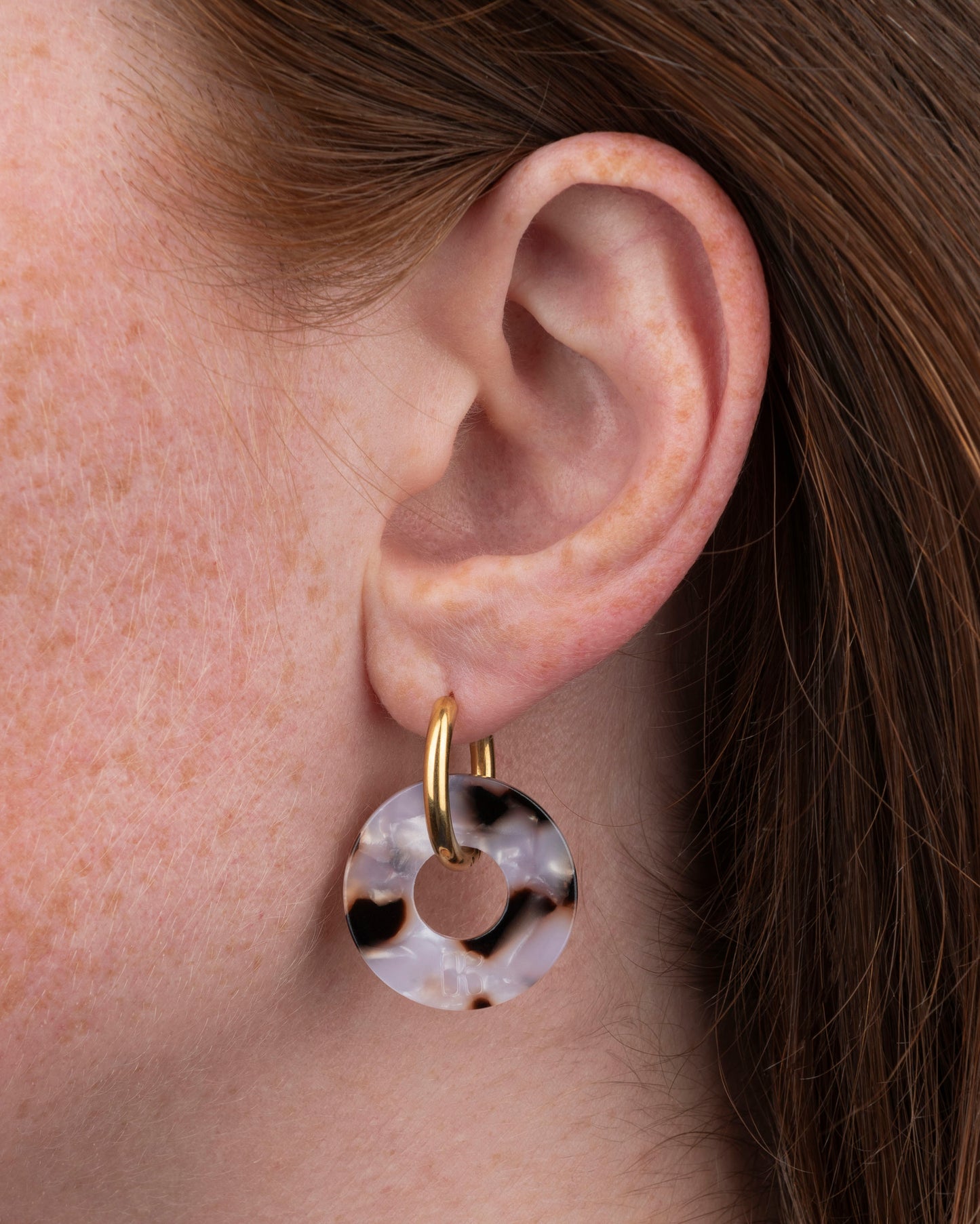 Boucles d'oreilles DONUTS - Panthère -